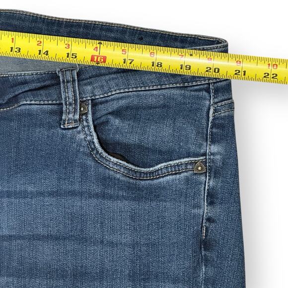 Kut From The Kloth Catherine Boyfriend Jeans Womens 18W Distressed Stretch Blue - Picture 8 of 10